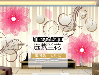 廠家批發定制提花布墻紙電視背景墻紙簡約花卉客廳壁畫壁紙墻紙